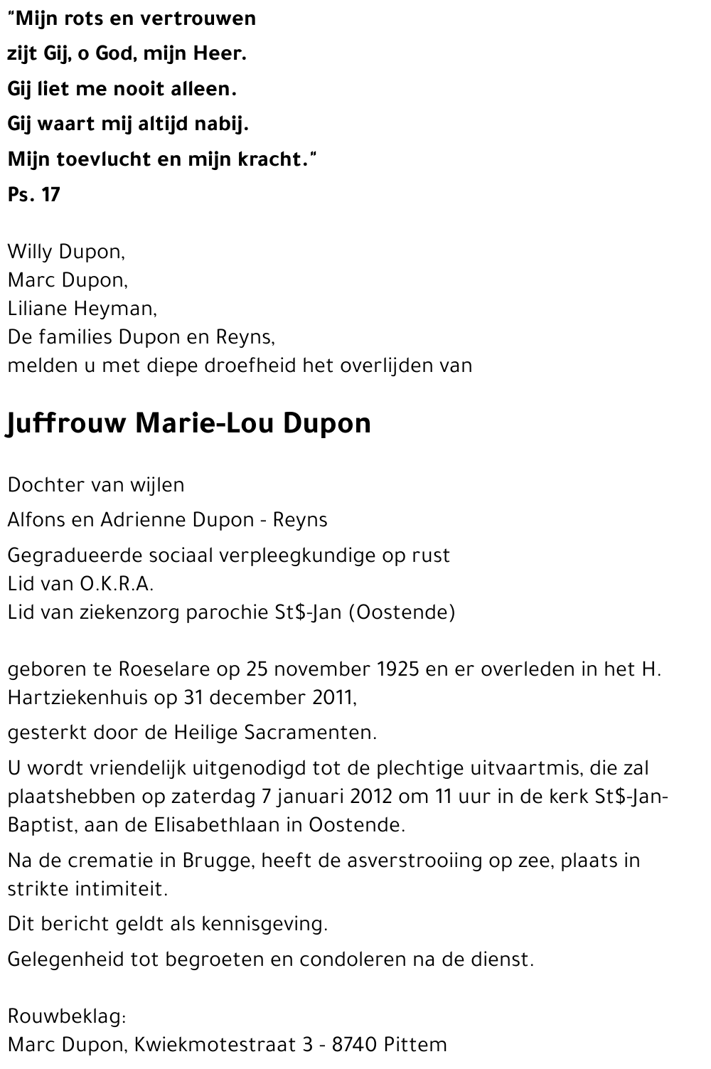 Marie-Lou Dupon