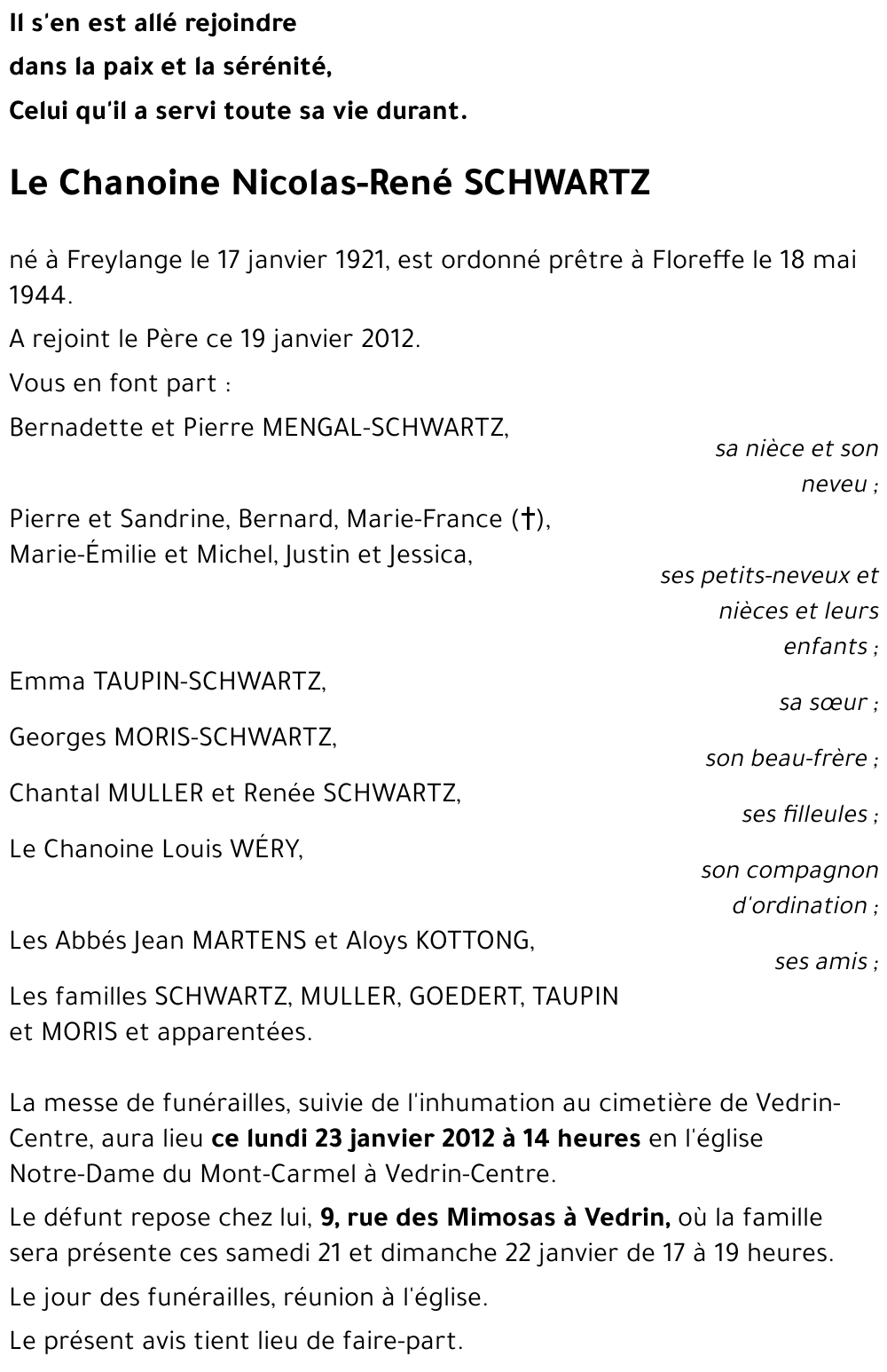 Nicolas-René SCHWARTZ