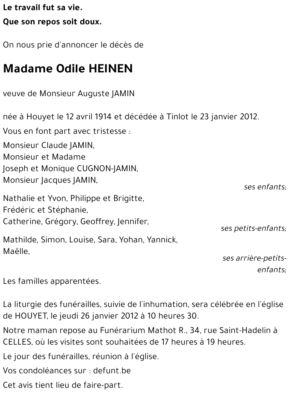 Odile HEINEN