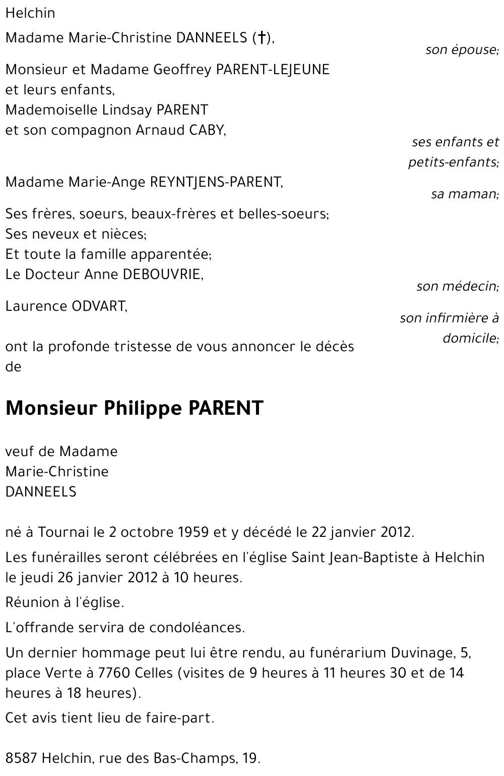 Philippe PARENT