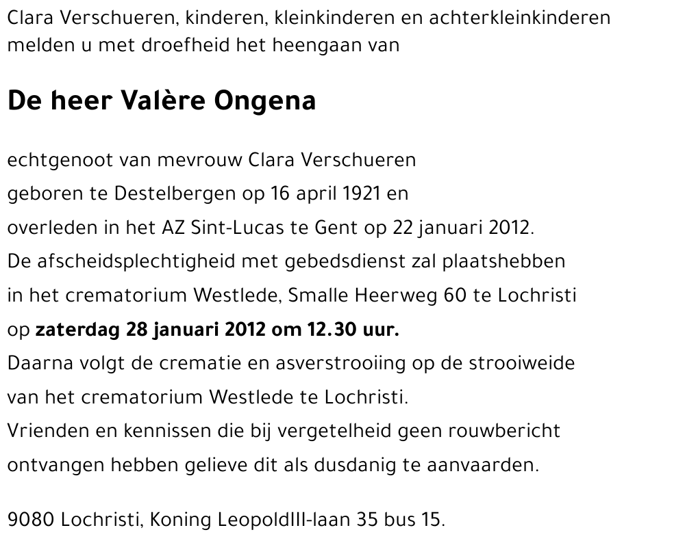 Valère Ongena