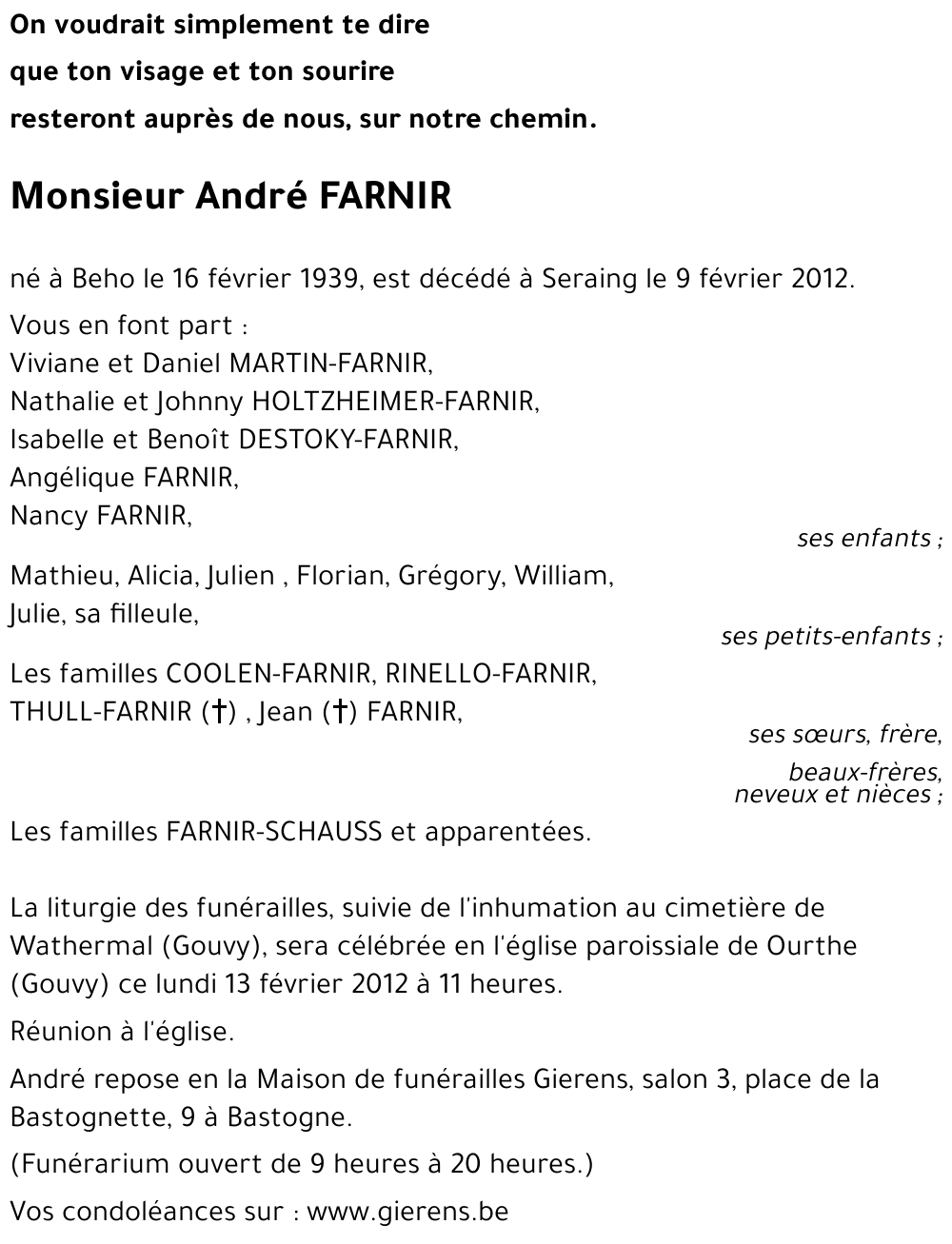 André FARNIR