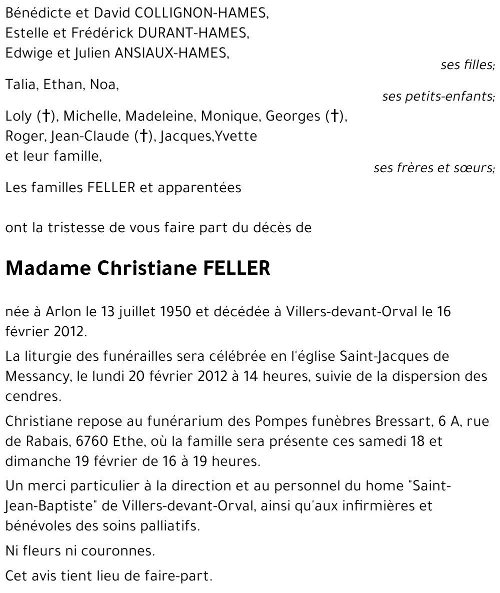 Christiane FELLER