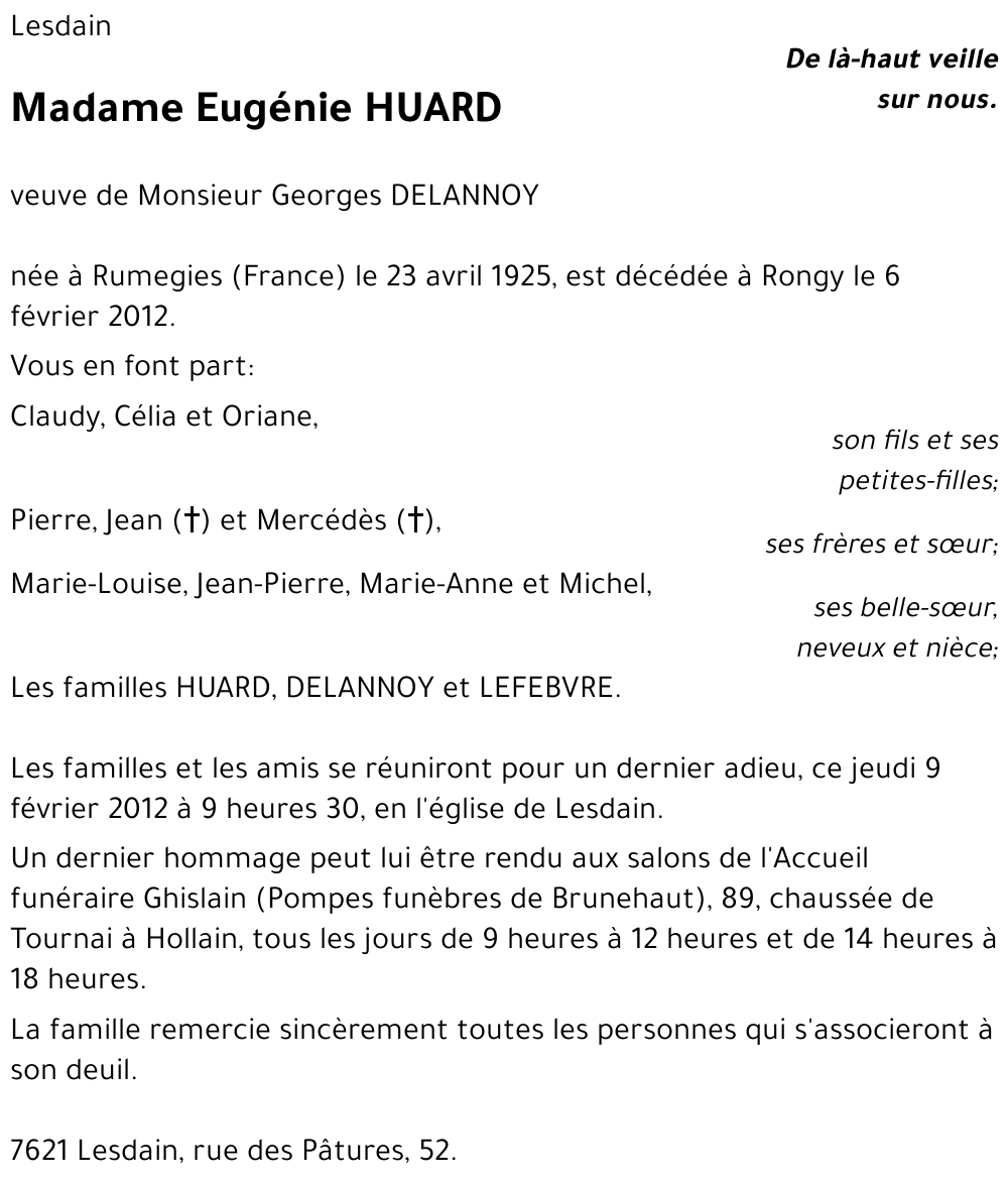 Eugénie HUARD