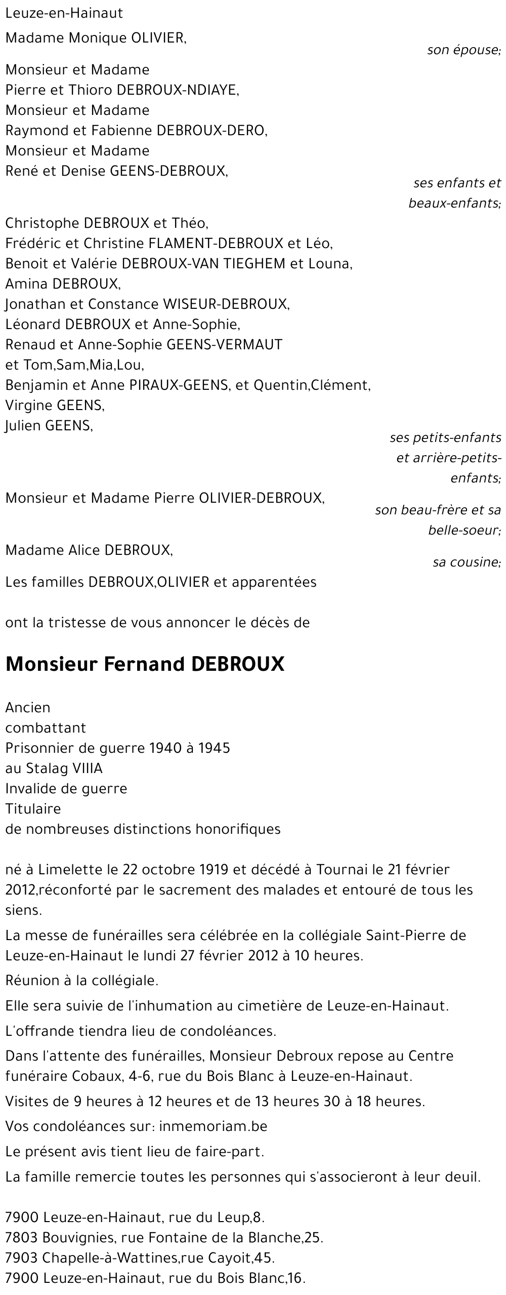 Fernand Debroux