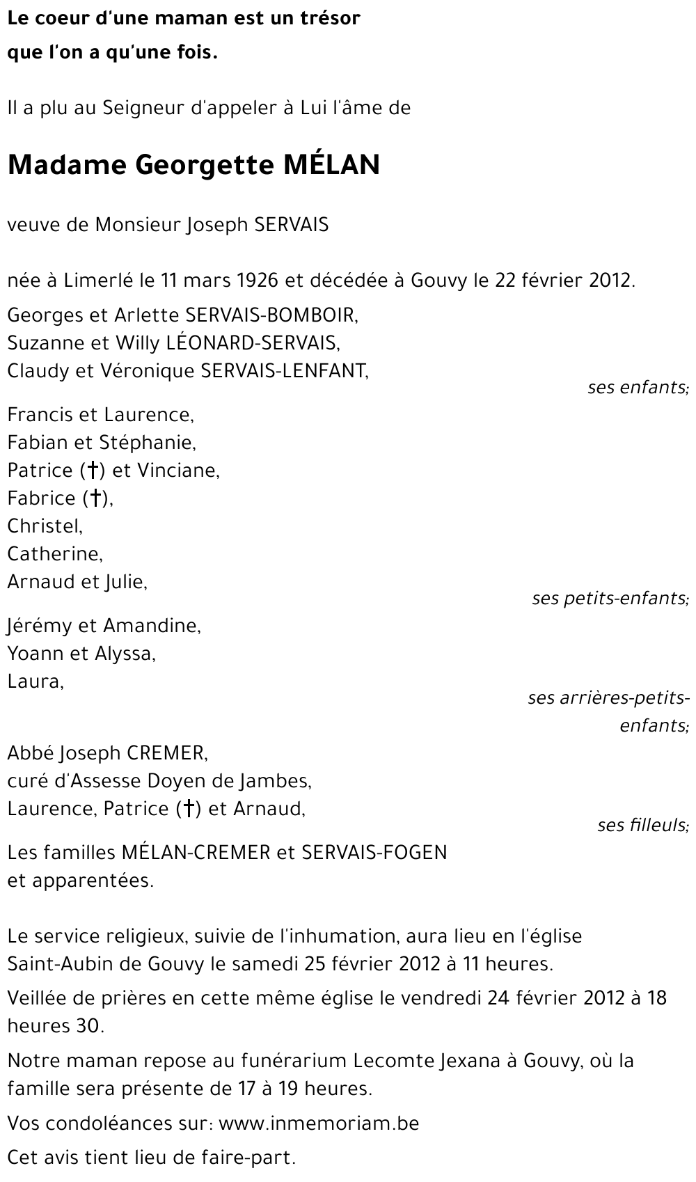 Georgette Mélan