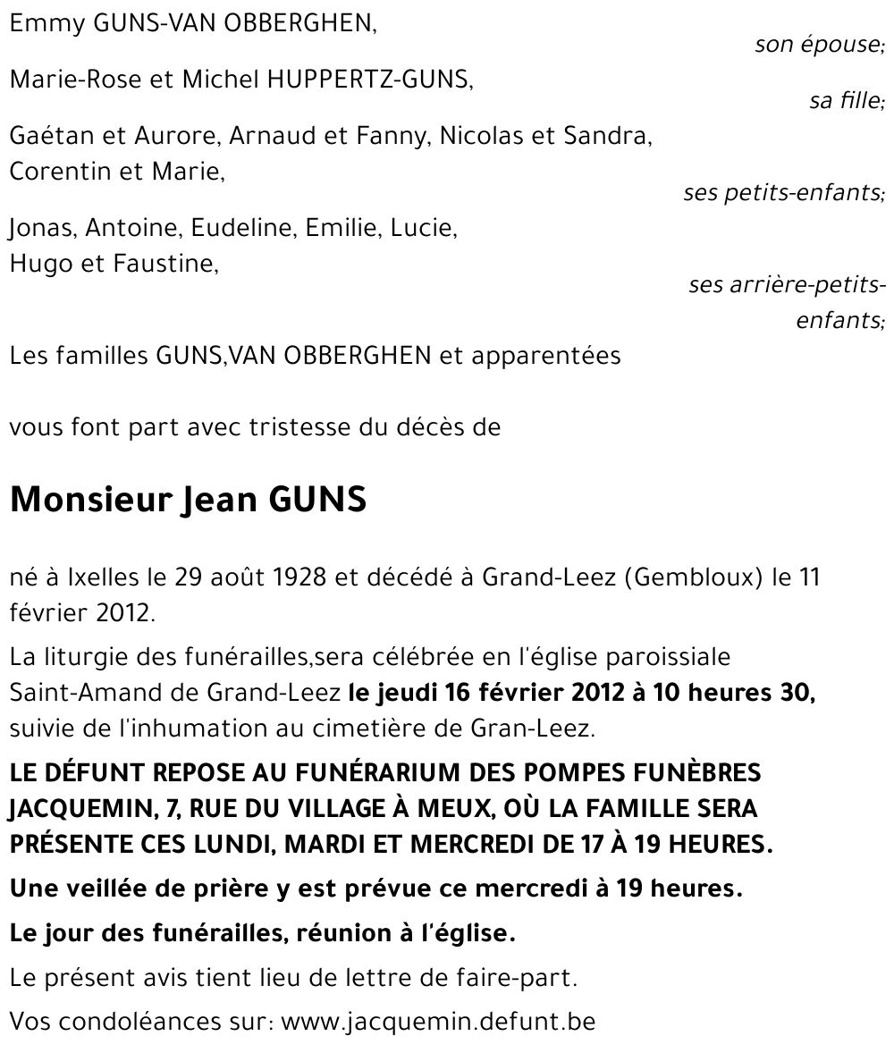 Jean GUNS