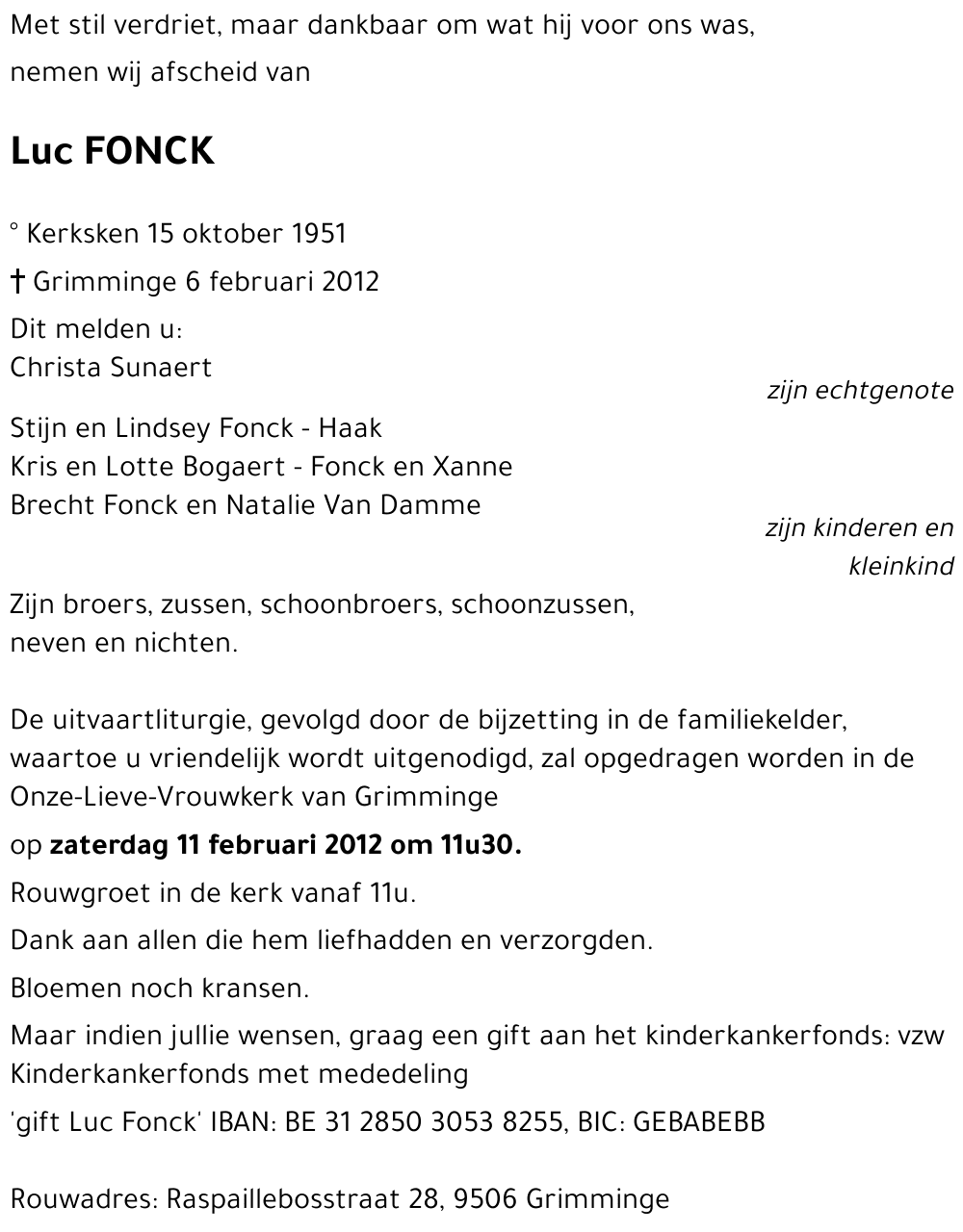 Luc FONCK