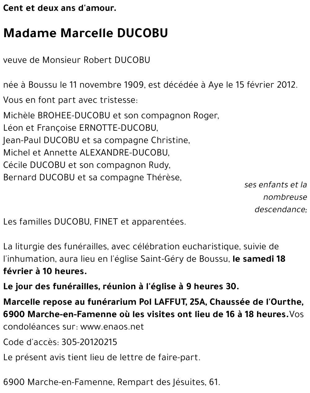 Marcelle DUCOBU