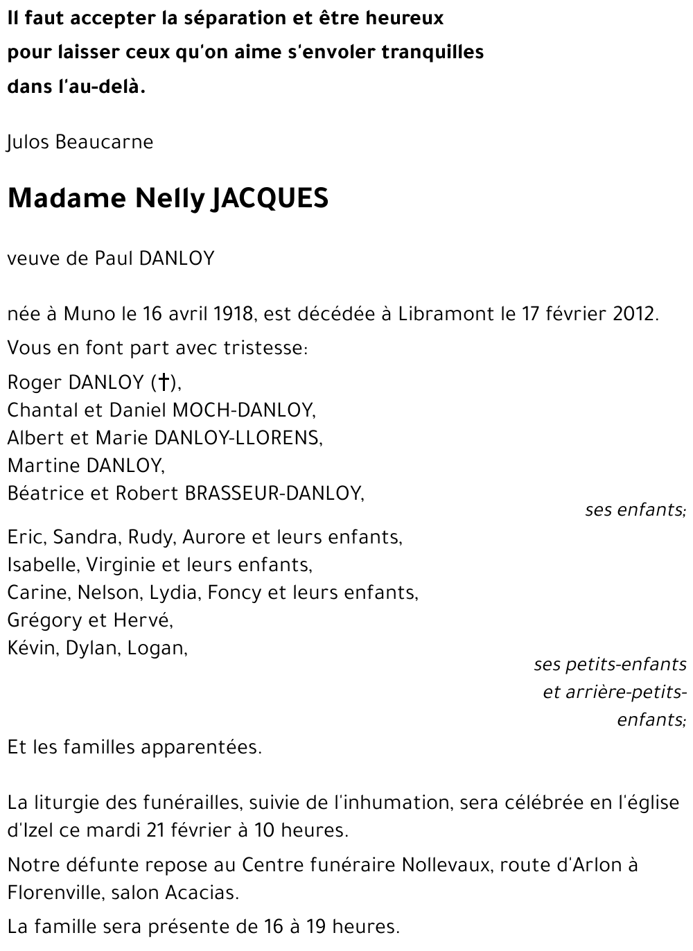 Nelly JACQUES