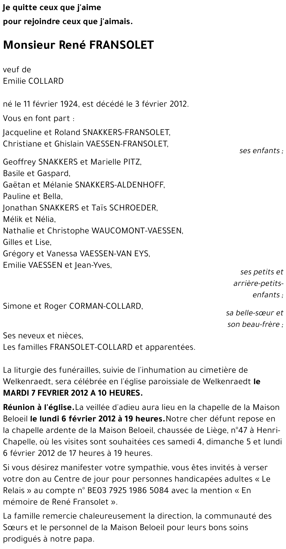René FRANSOLET