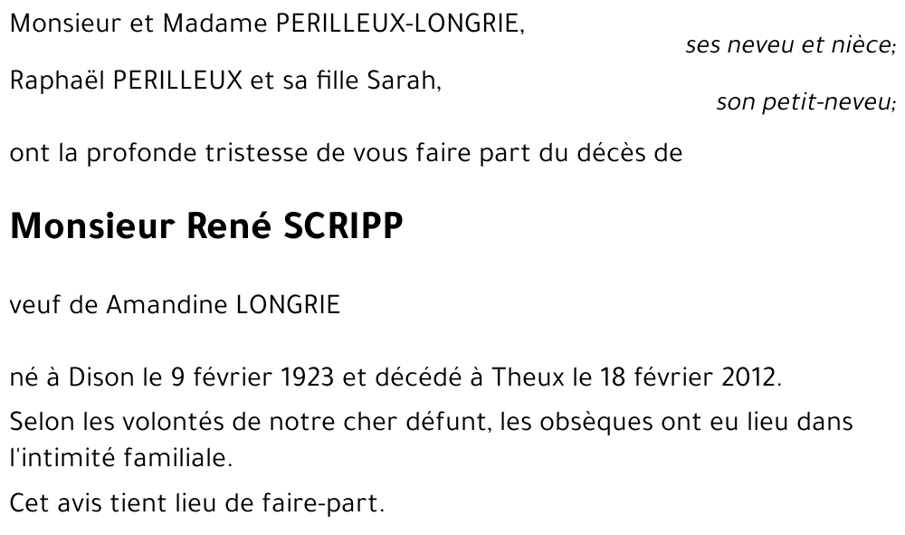 René SCRIPP