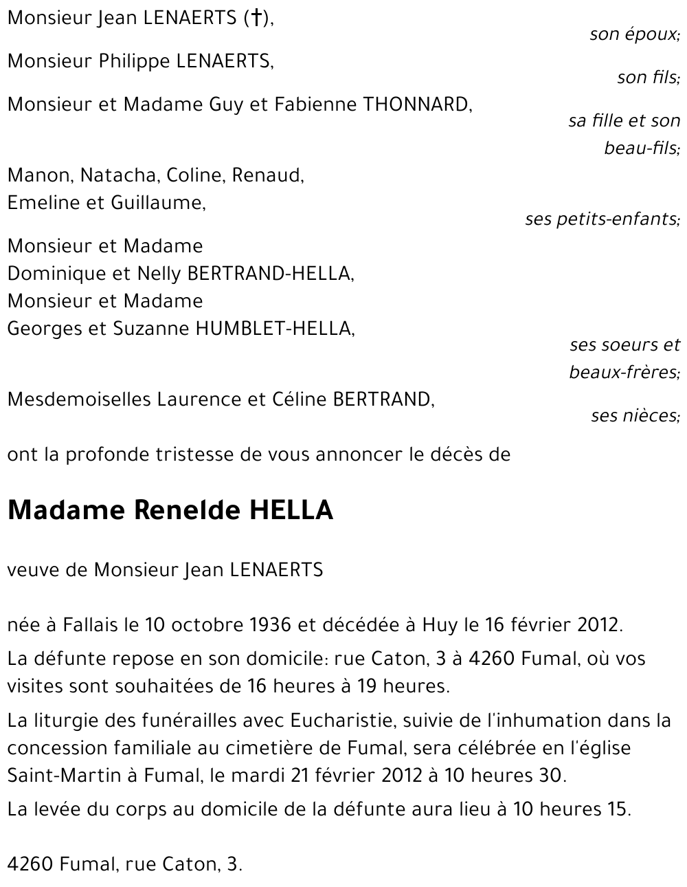 Renelde HELLA