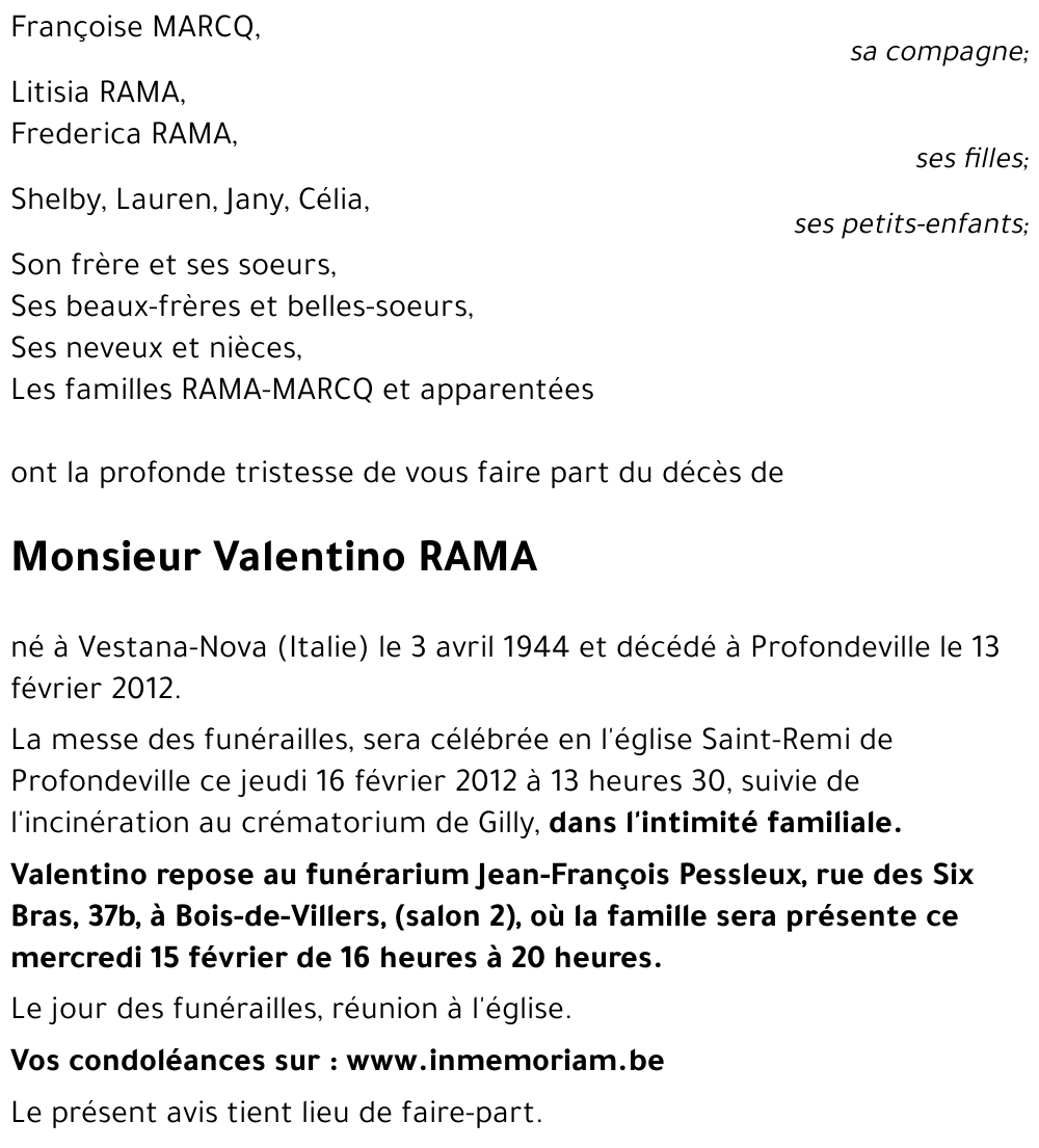 Valentino RAMA