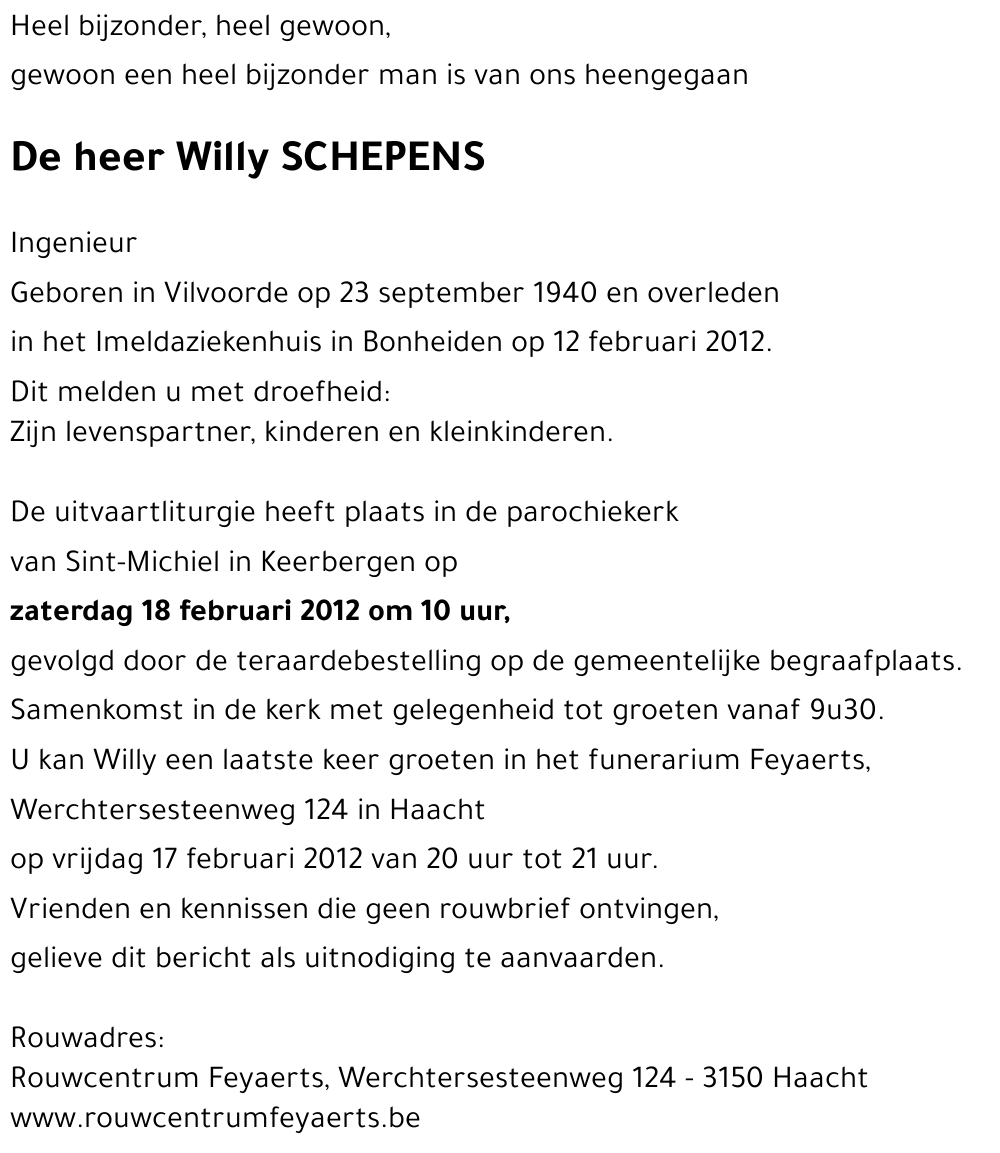 Willy SCHEPENS