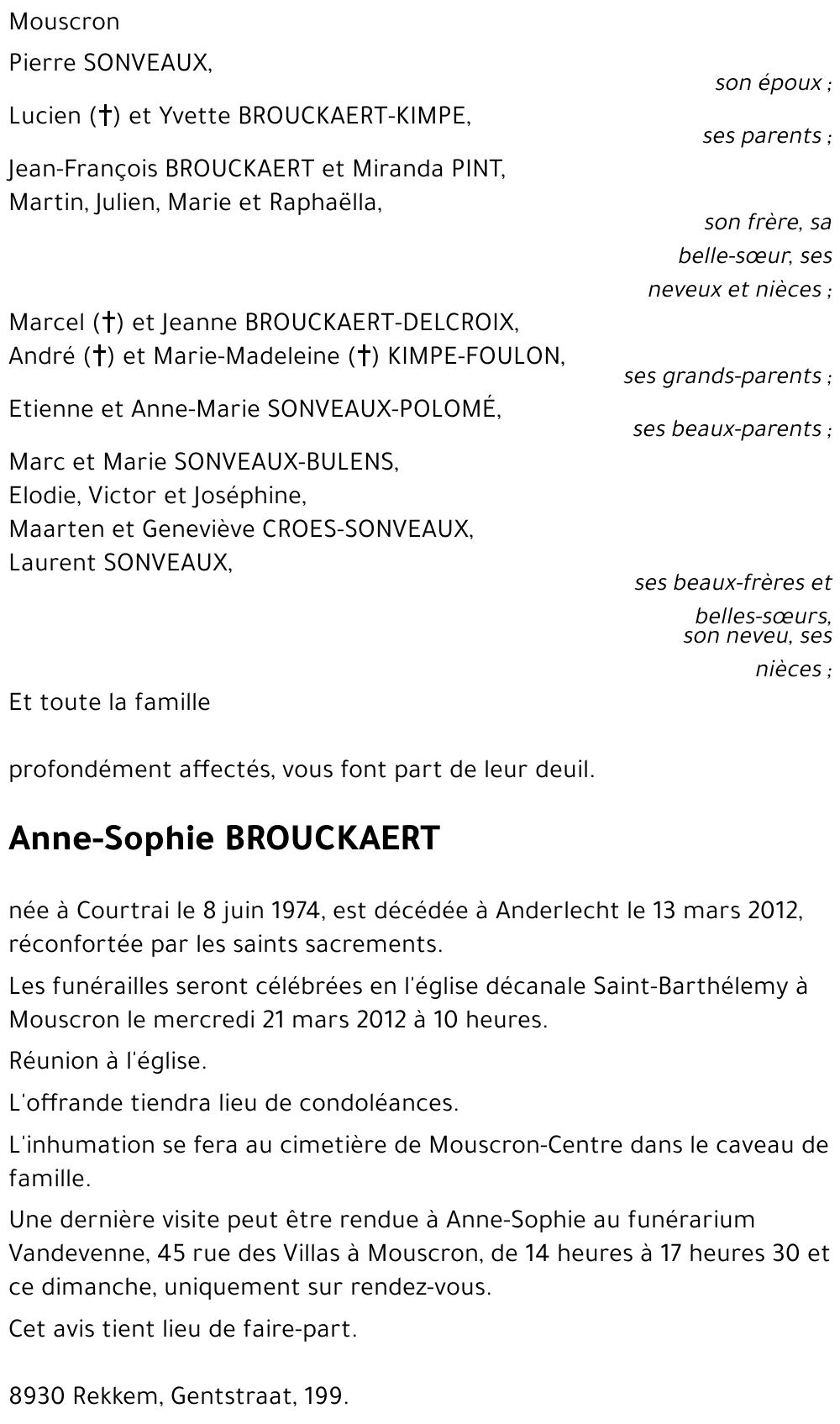 Anne-Sophie BROUCKAERT