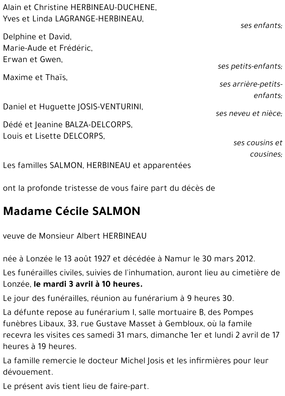 Cécile SALMON