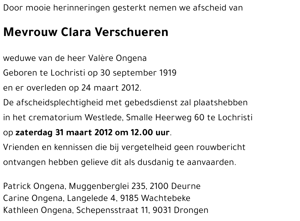 Clara Verschueren