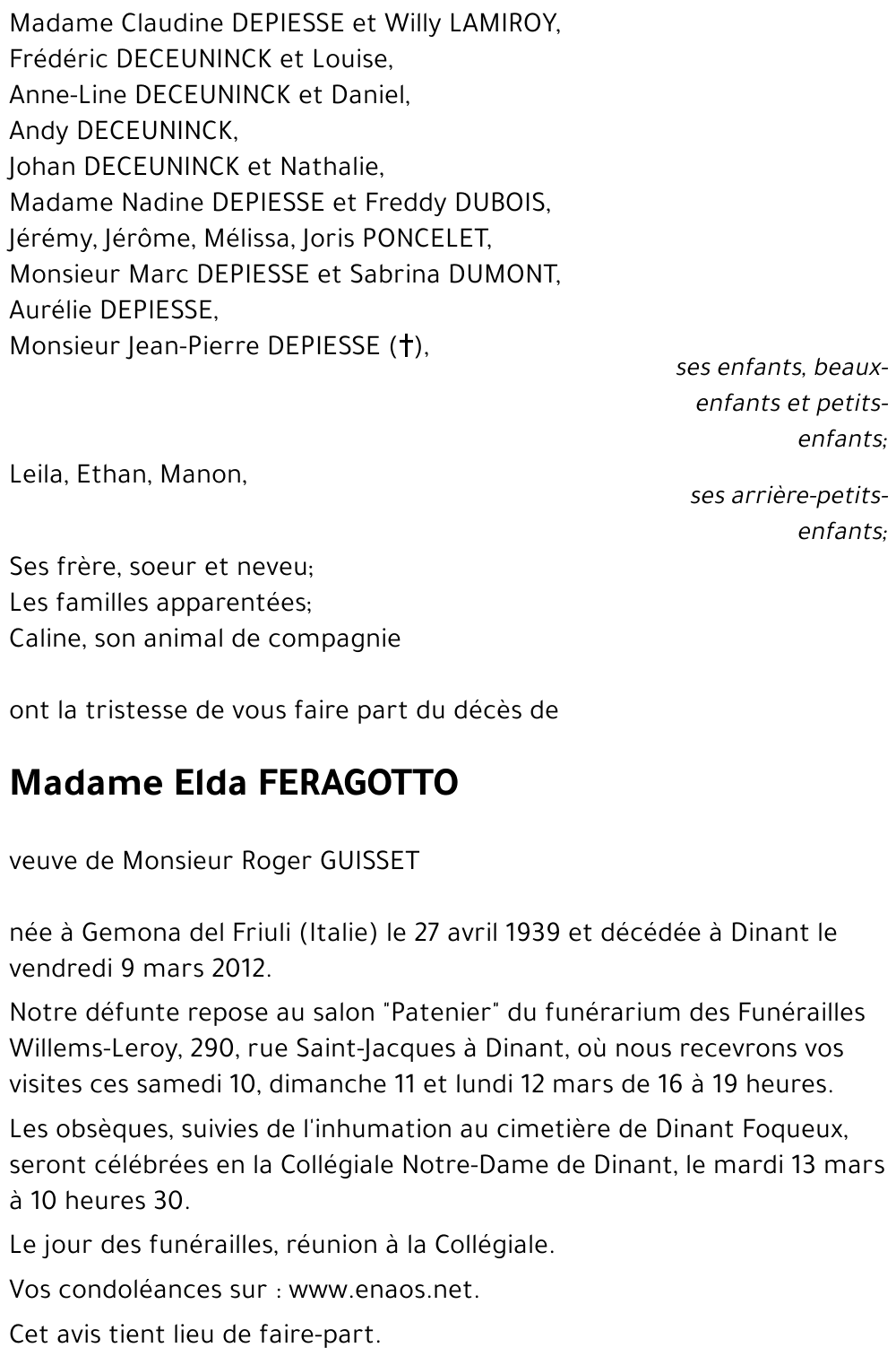 Elda FERAGOTTO