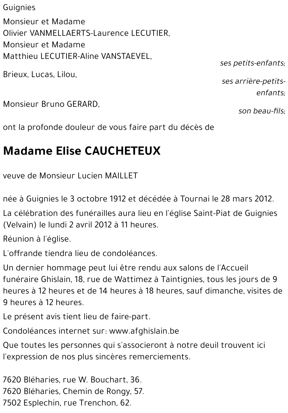 Elise CAUCHETEUX