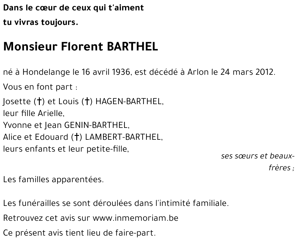 Florent BARTHEL