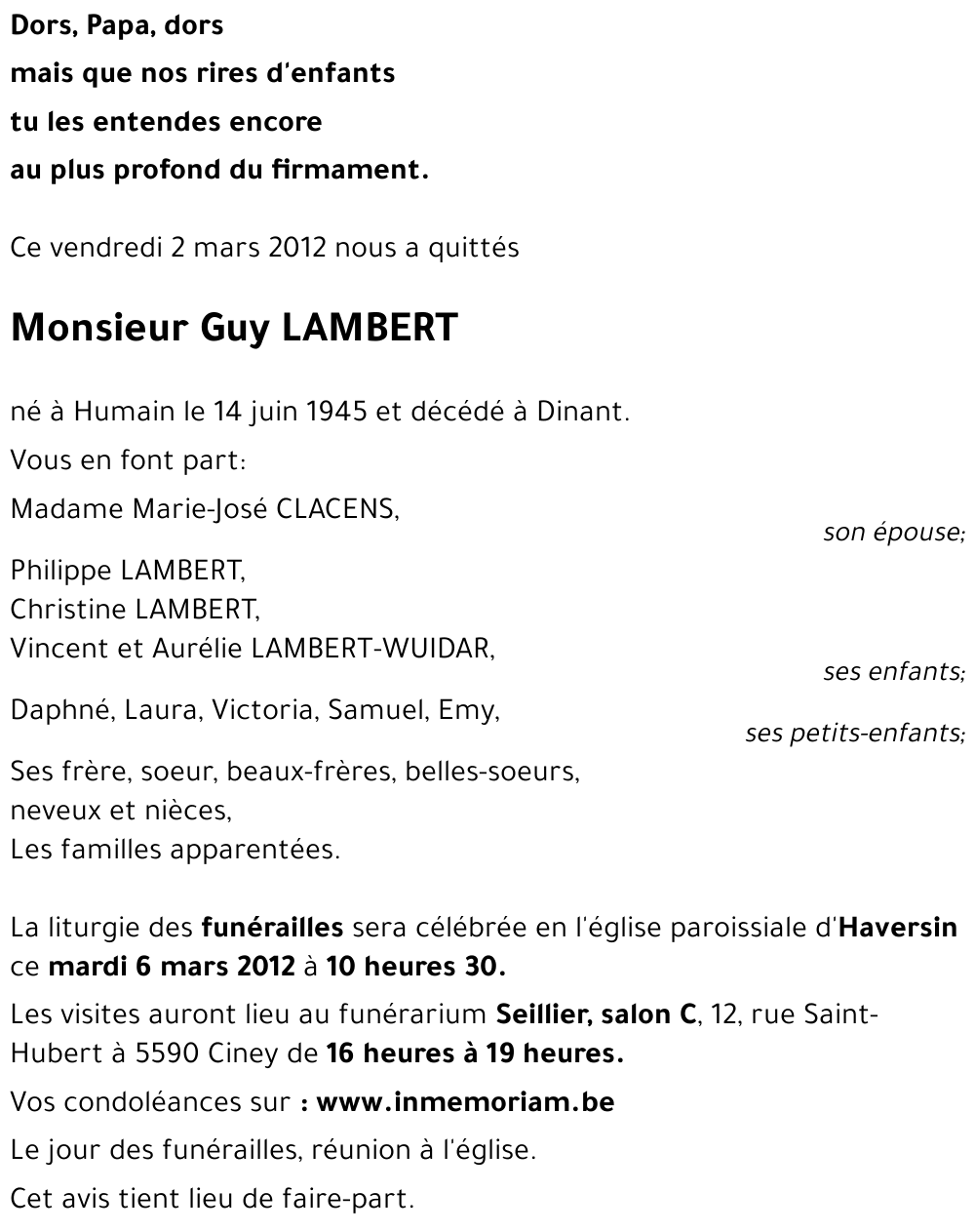 Guy LAMBERT