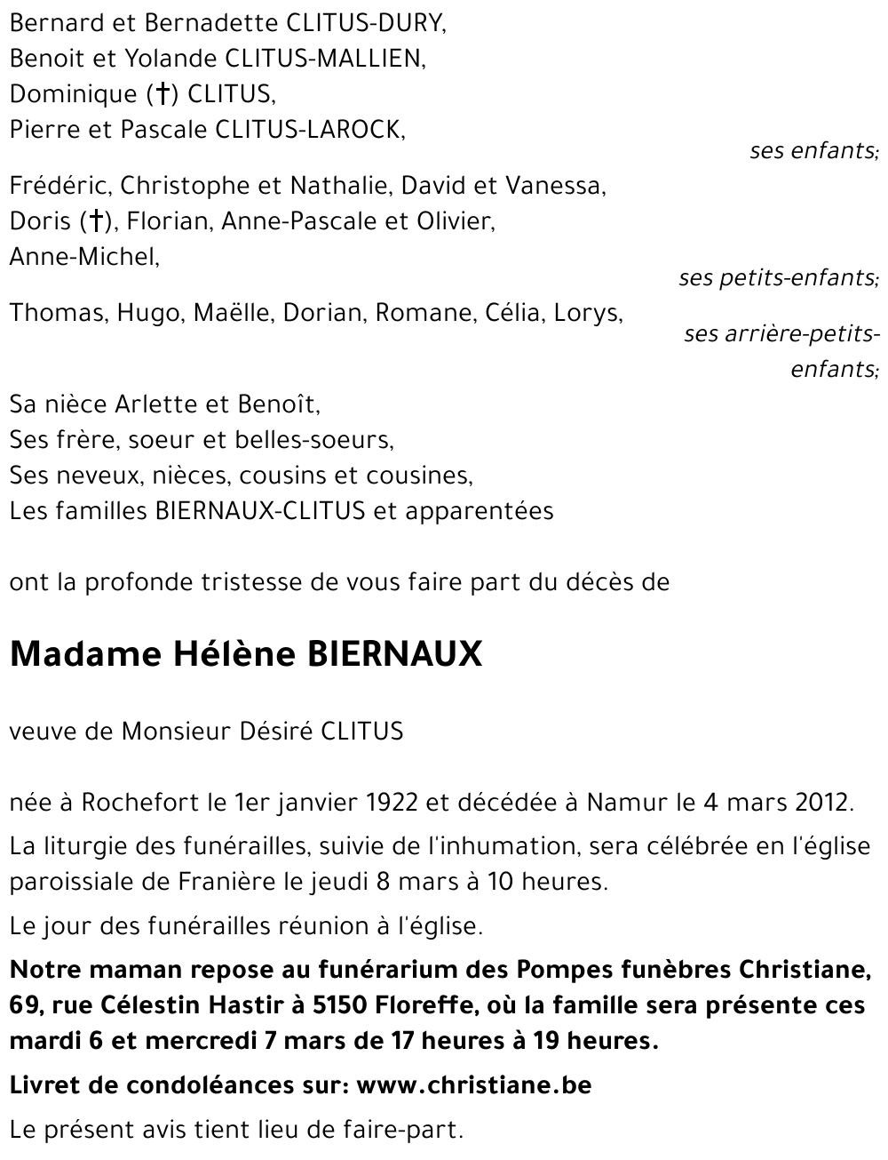 Hélène BIERNAUX