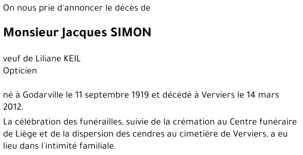 Jacques SIMON