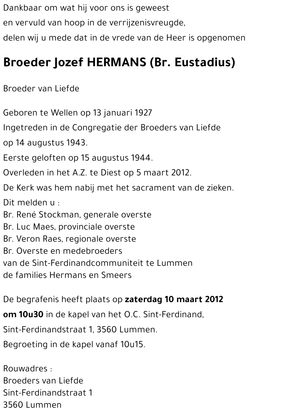 Jozef HERMANS