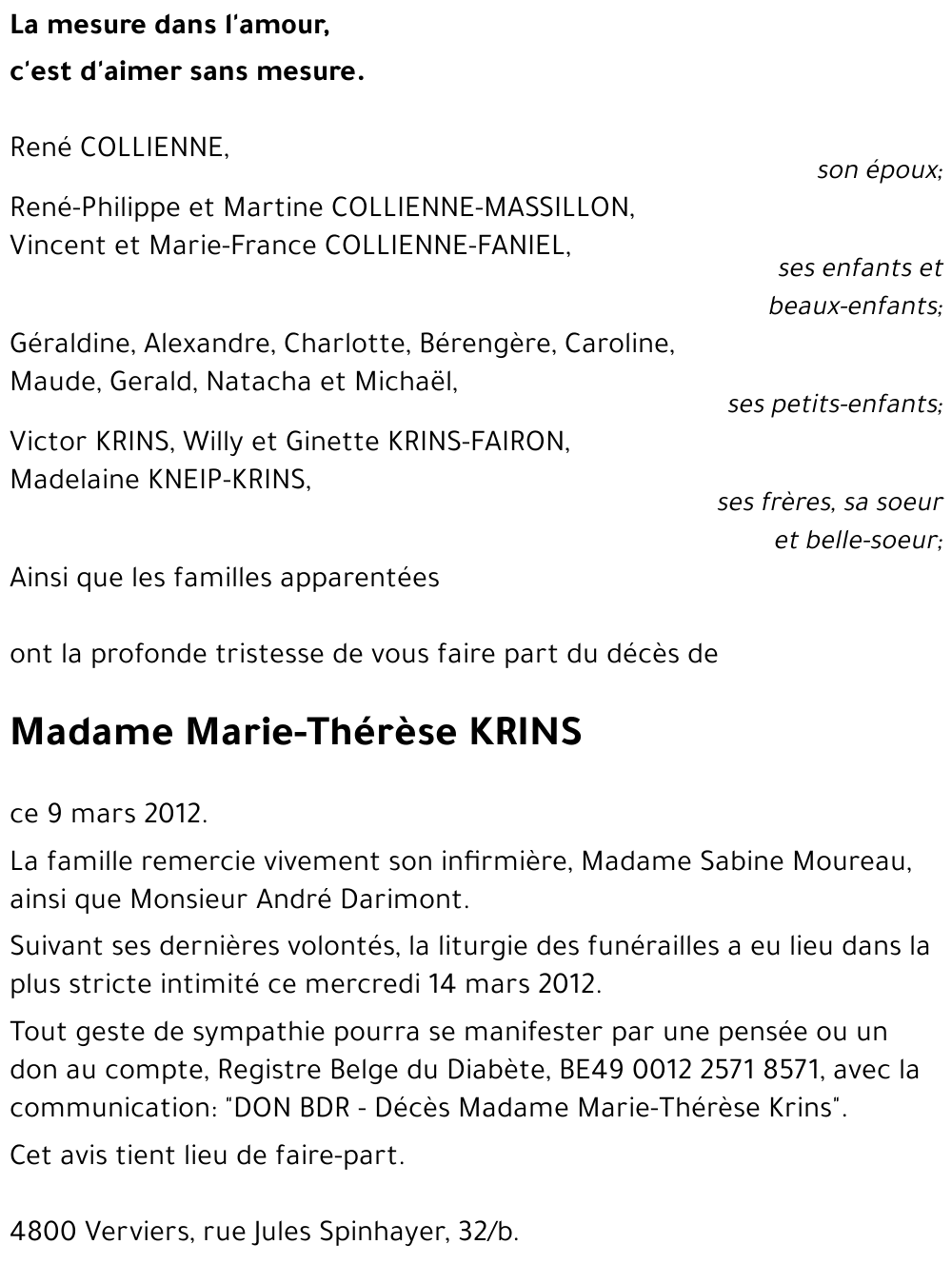 Marie-Thérèse KRINS