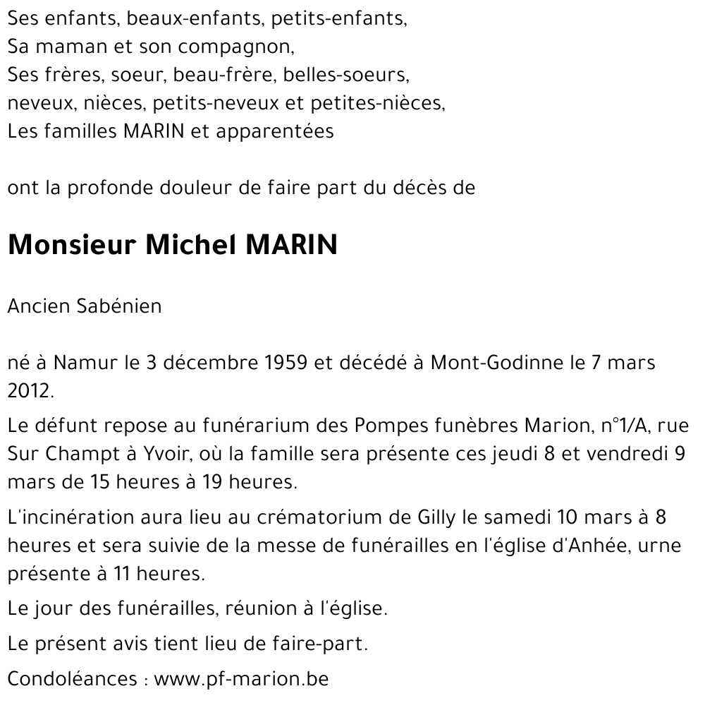 Michel MARIN