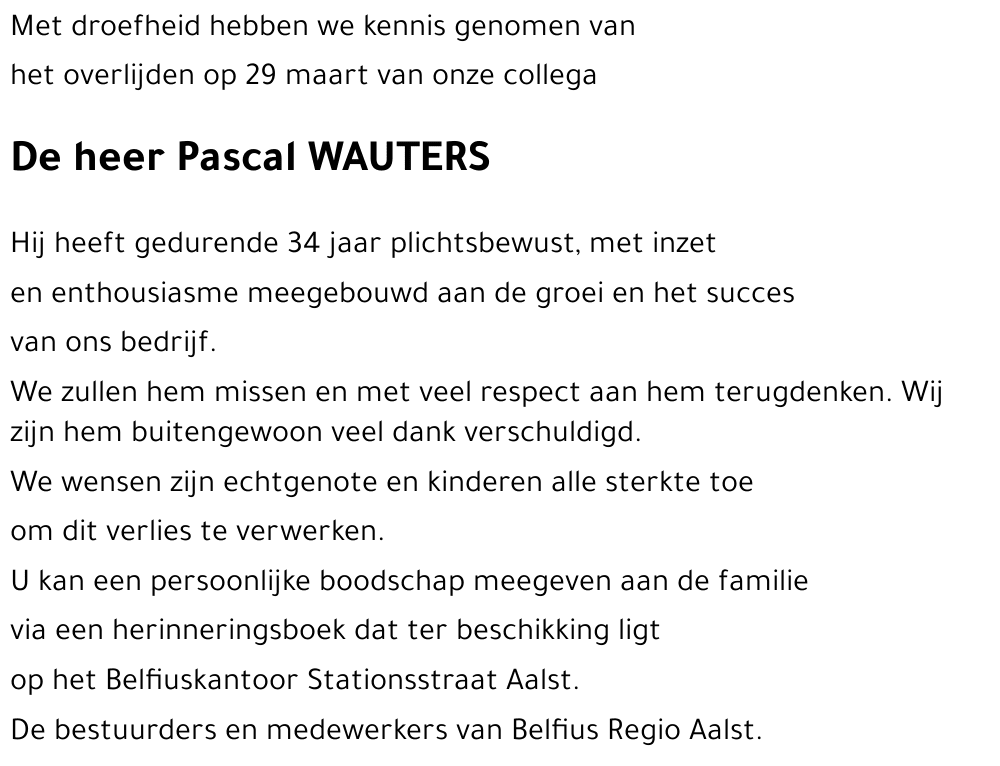 Pascal WAUTERS