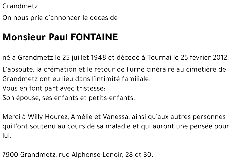 Paul Fontaine