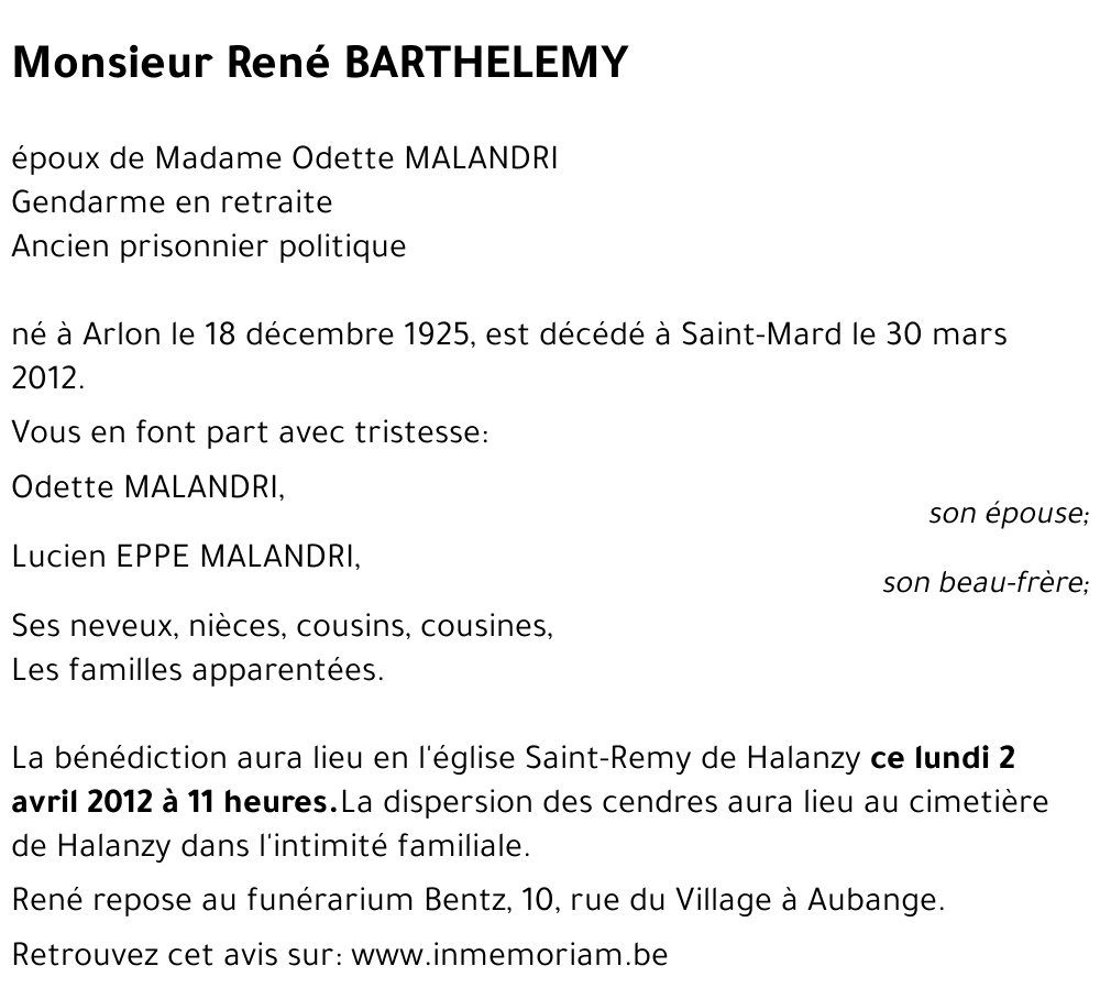 René BARTHELEMY