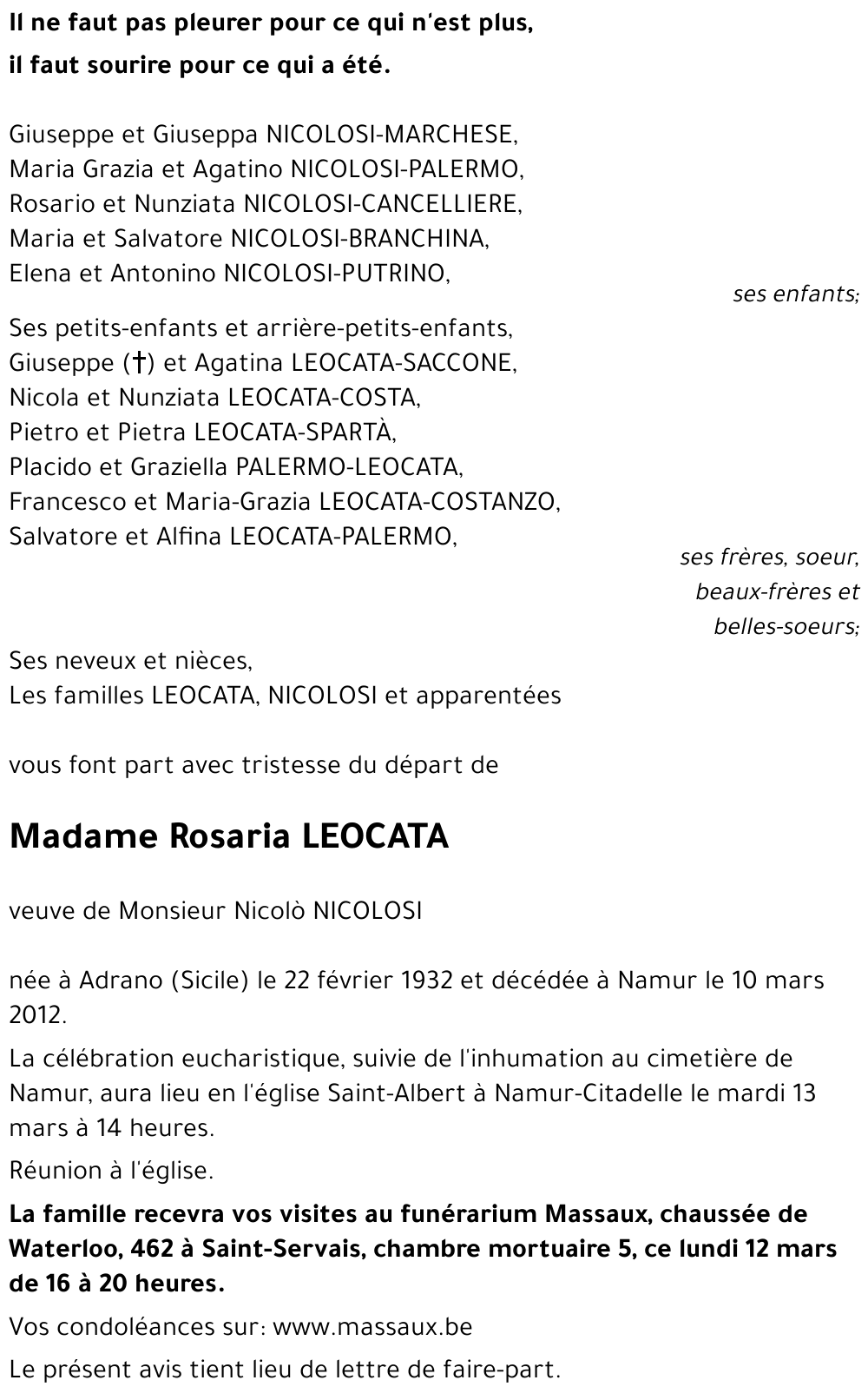 Rosaria LEOCATA