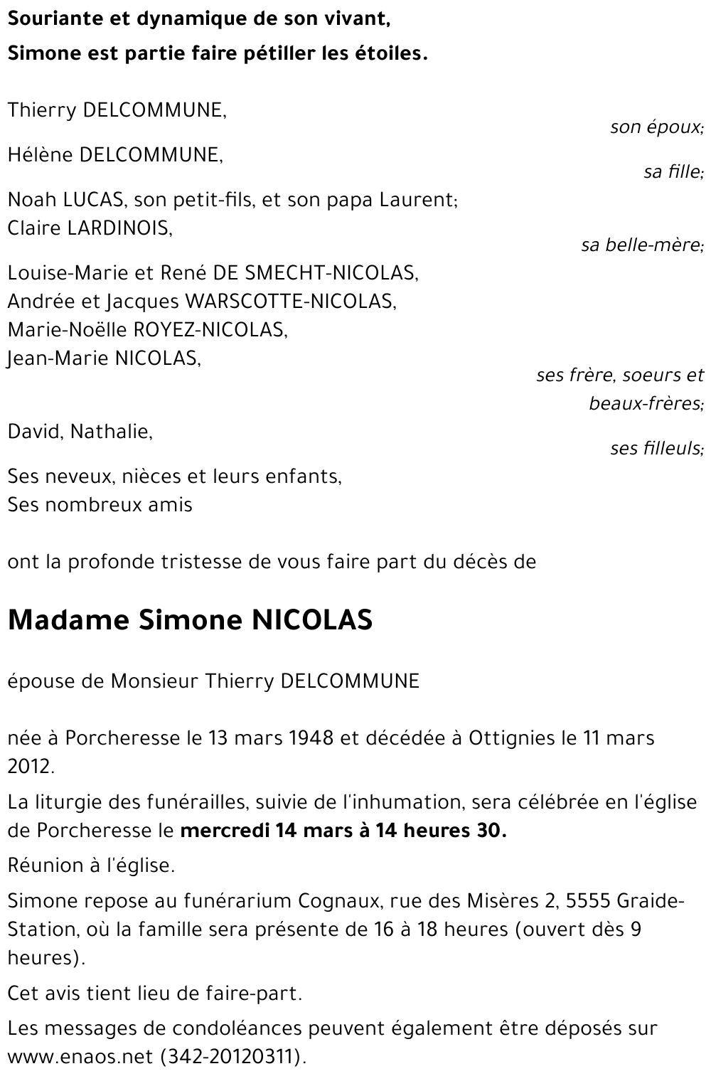 Simone NICOLAS