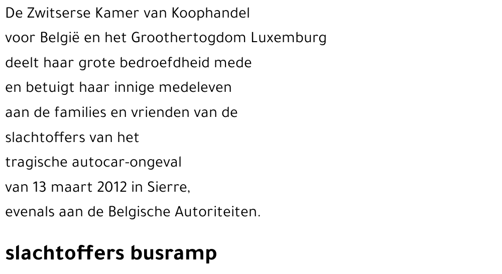 slachtoffers busramp