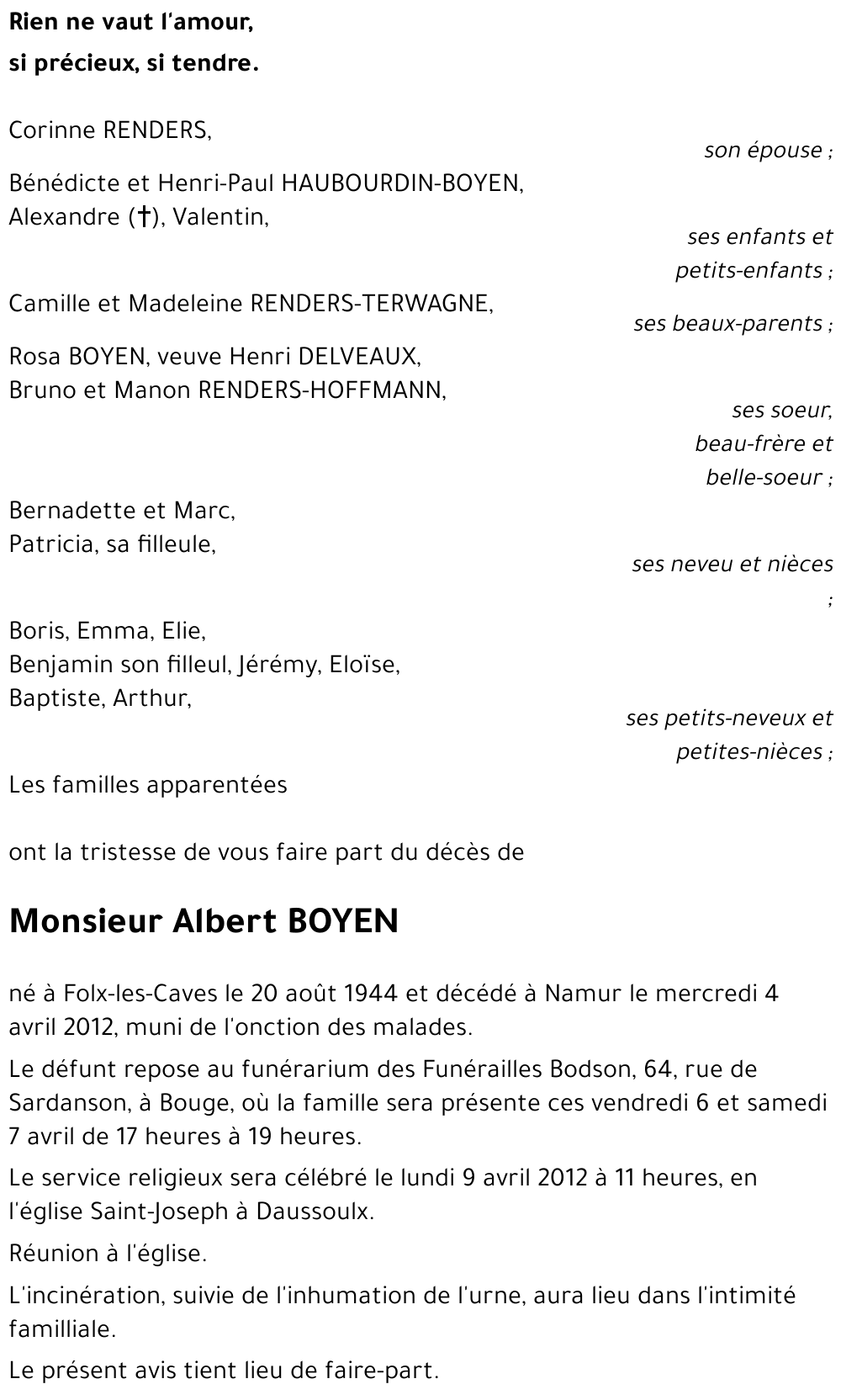 Albert BOYEN