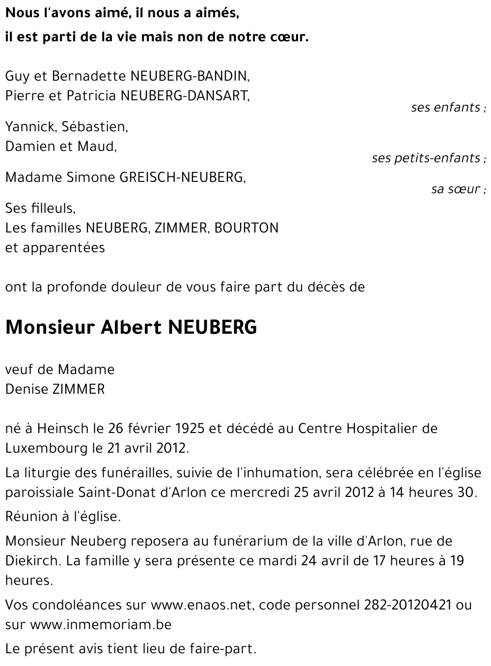 Albert NEUBERG