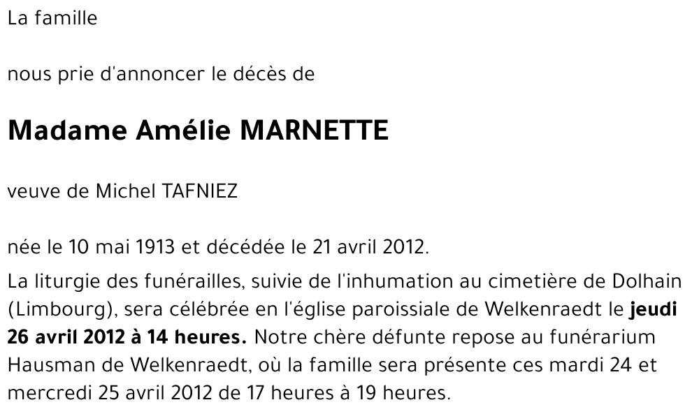 Amélie Marnette