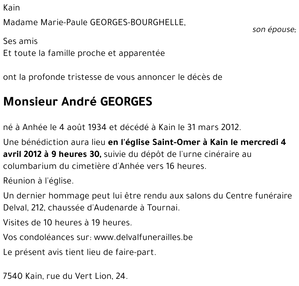 André GEORGES