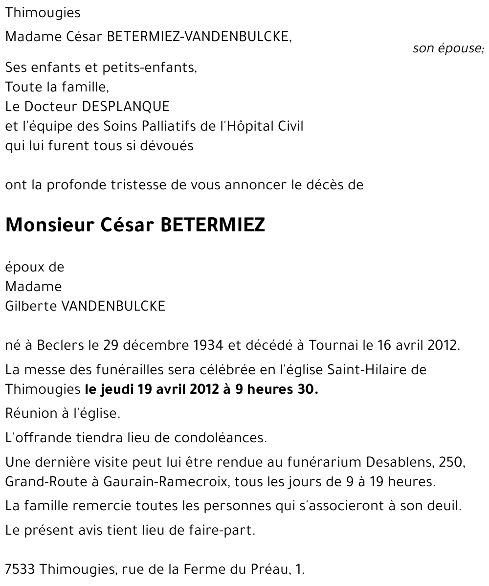 César BETERMIEZ