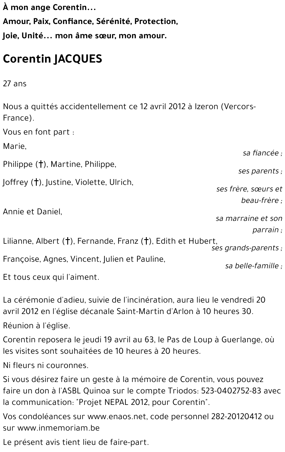 Corentin JACQUES