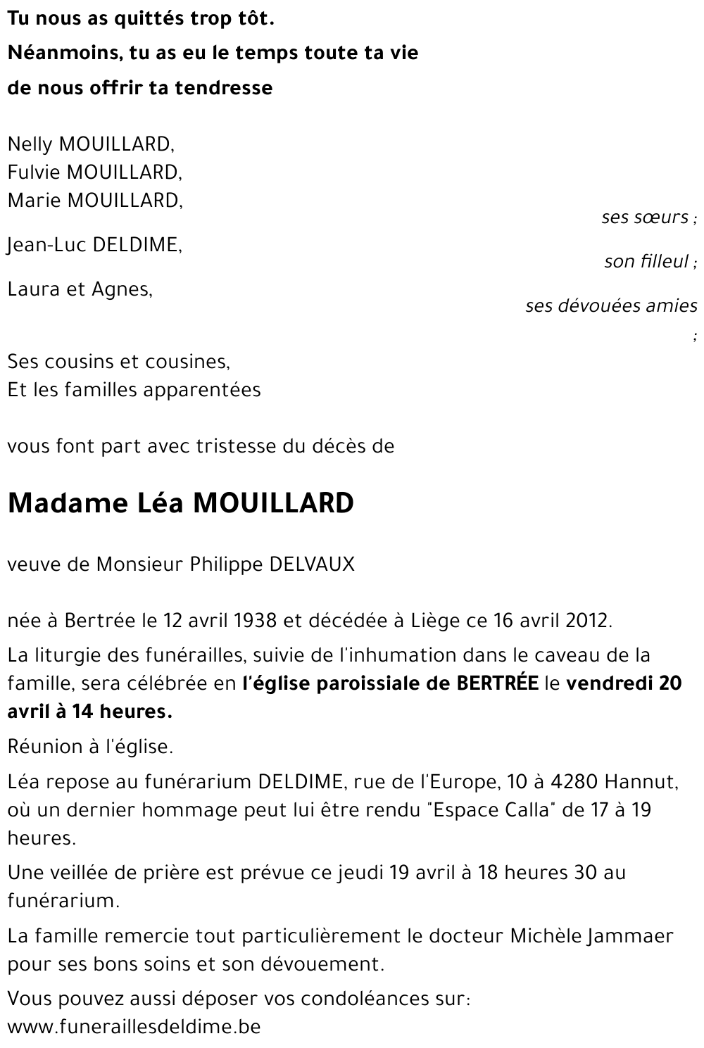 Léa MOUILLARD