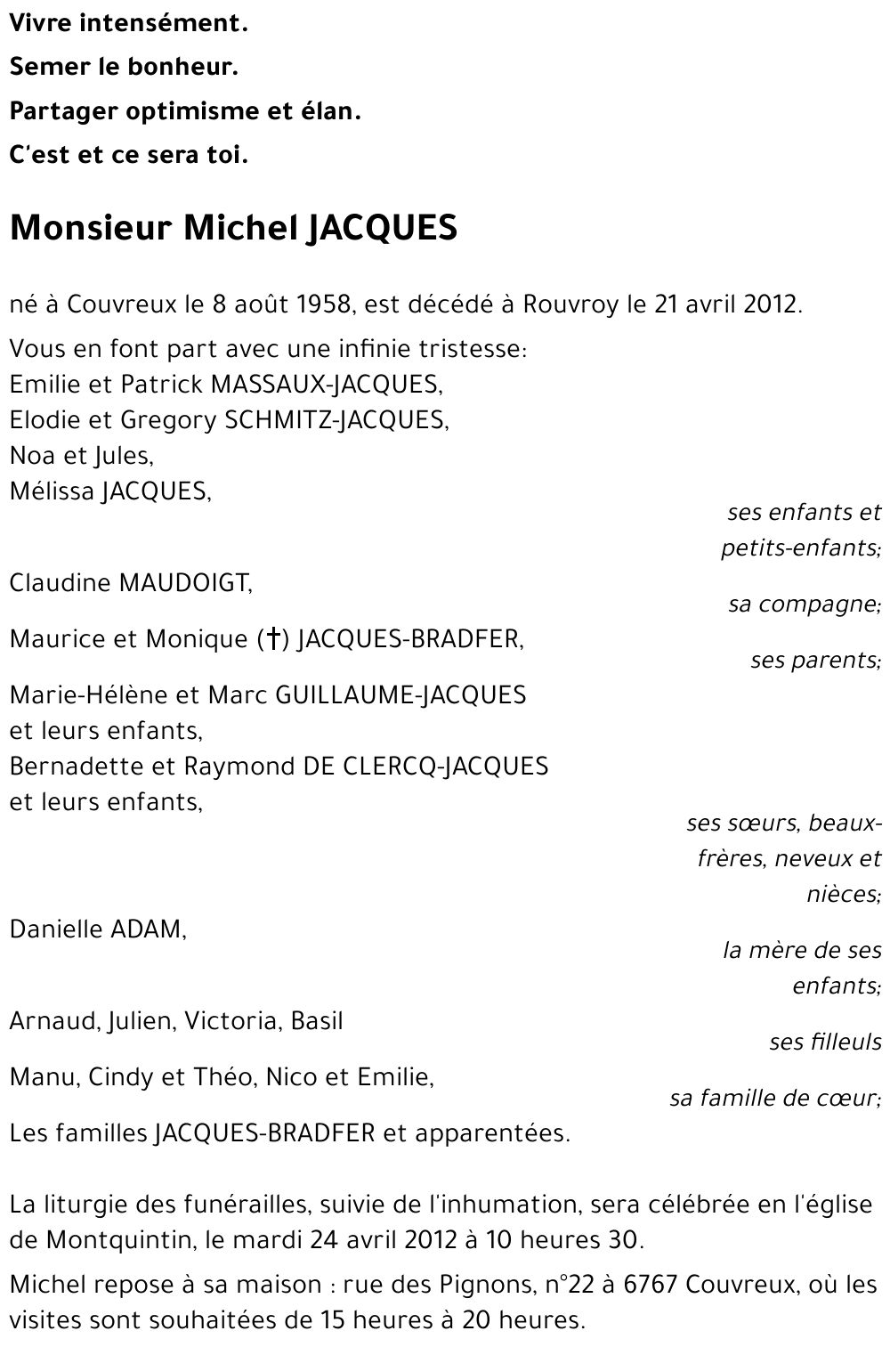 Michel JACQUES