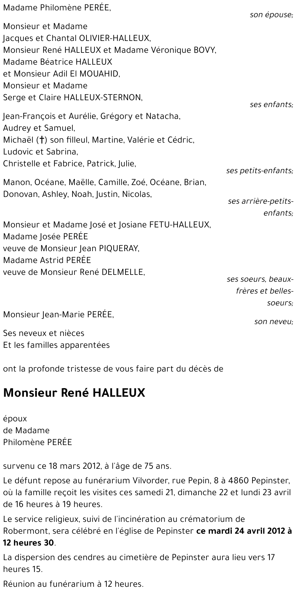 René HALLEUX