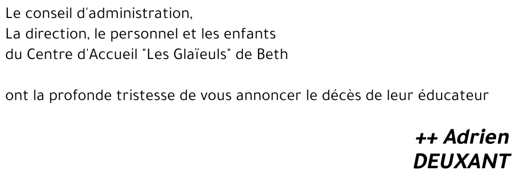 Adrien DEUXANT