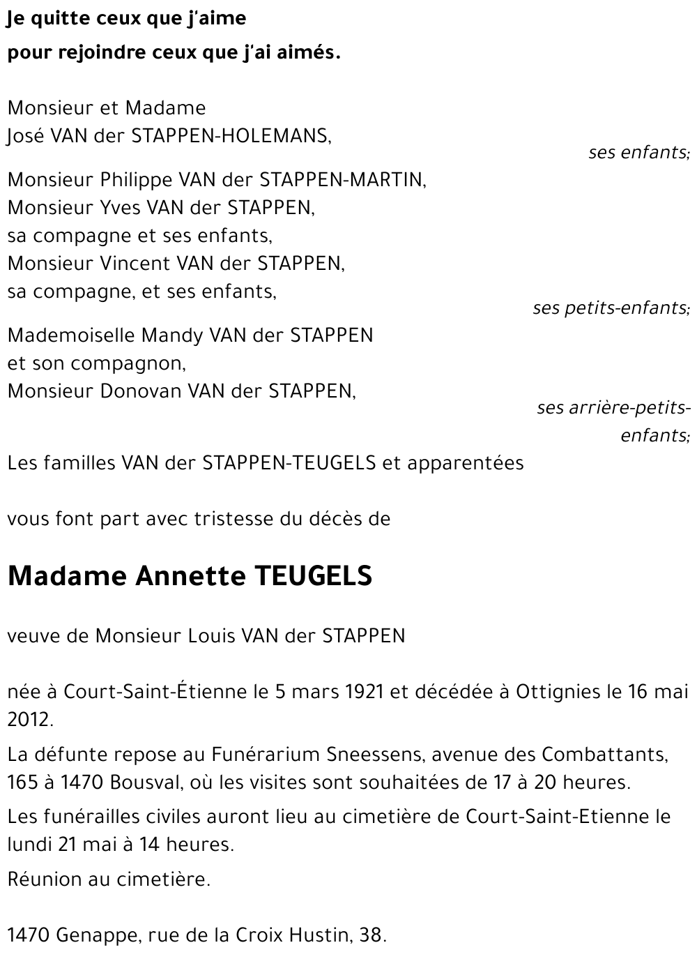 Annette Teugels