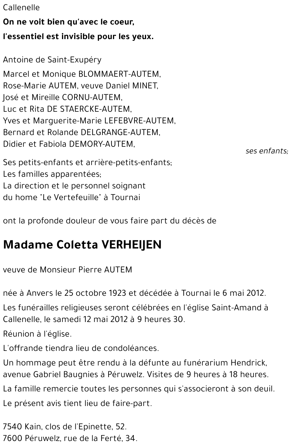 Coletta VERHEIJEN