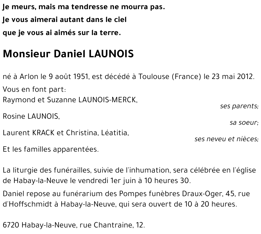 Daniel LAUNOIS